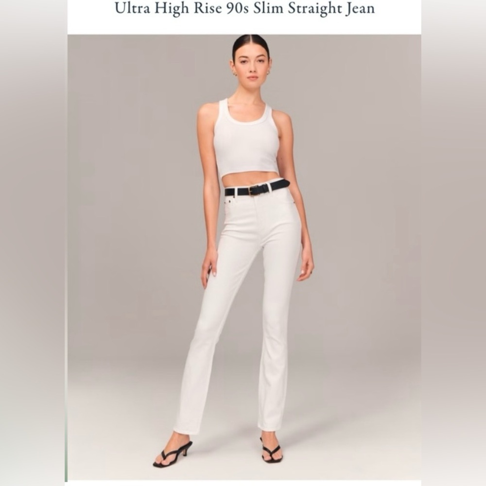 Abercrombie 90s slim straight jeans